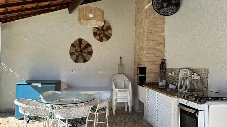 A Campeã da Riviera! Casa Térrea | 4 Quartos | Piscina Aquec
