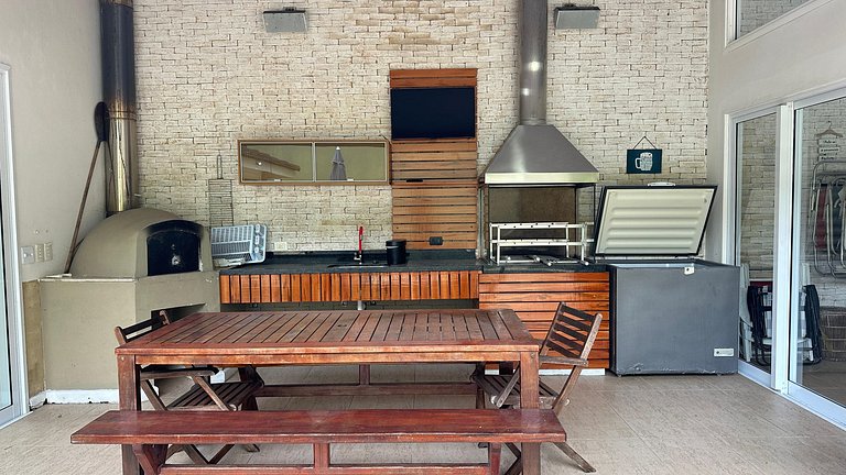 A Melhor da Riviera! 5 Suítes | Piscina Aquecida