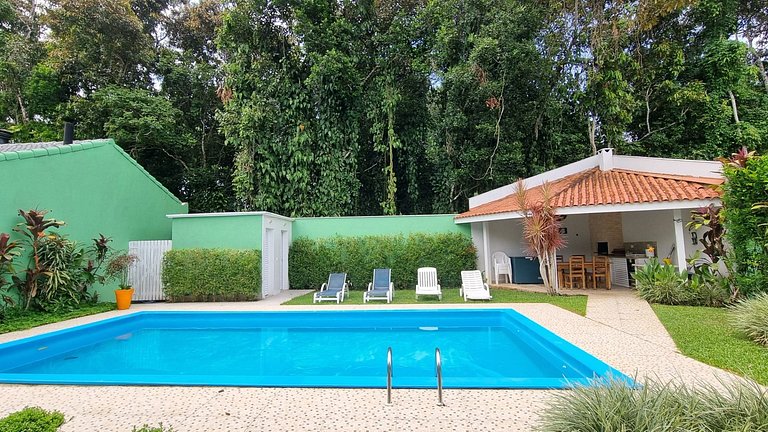 A Campeã da Riviera! Casa Térrea | 4 Quartos | Piscina Aquec