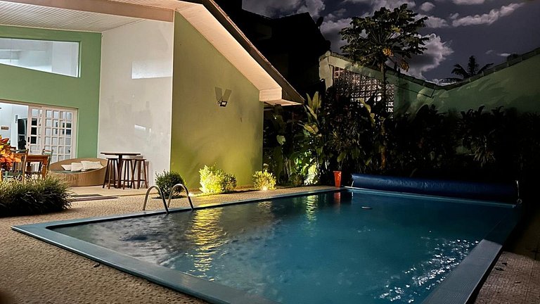 A Campeã da Riviera! Casa Térrea | 4 Quartos | Piscina Aquec