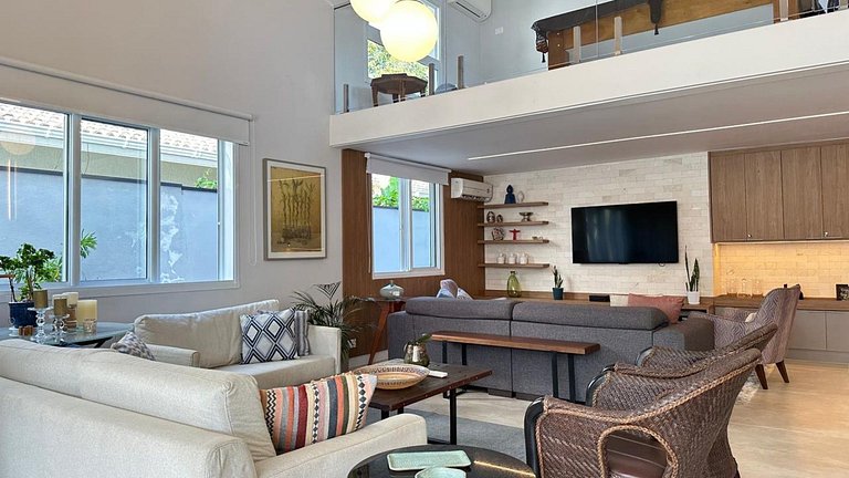 Linda e Moderna Casa Riviera | 5 Suítes| Mód 26