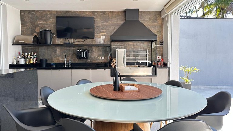 Linda e Moderna Casa Riviera | 5 Suítes| Mód 26